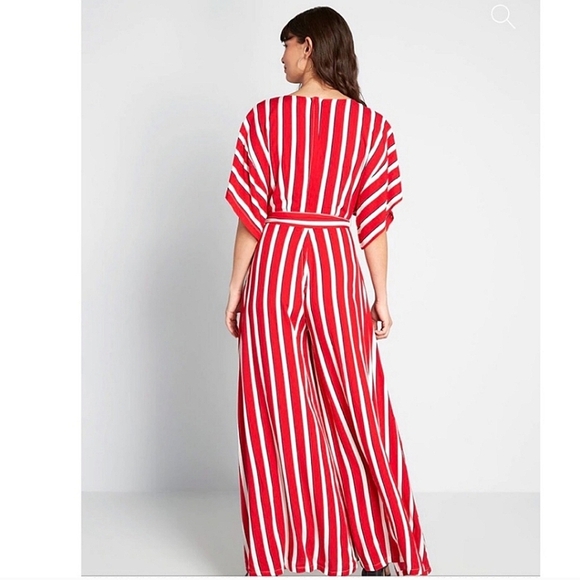 Modcloth Vivid Striped Jumpsuit - Picture 3 of 13